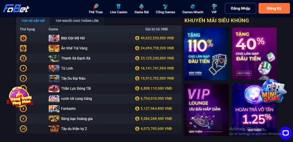 Bắn Cá Thần Tài tại 84win chính thức